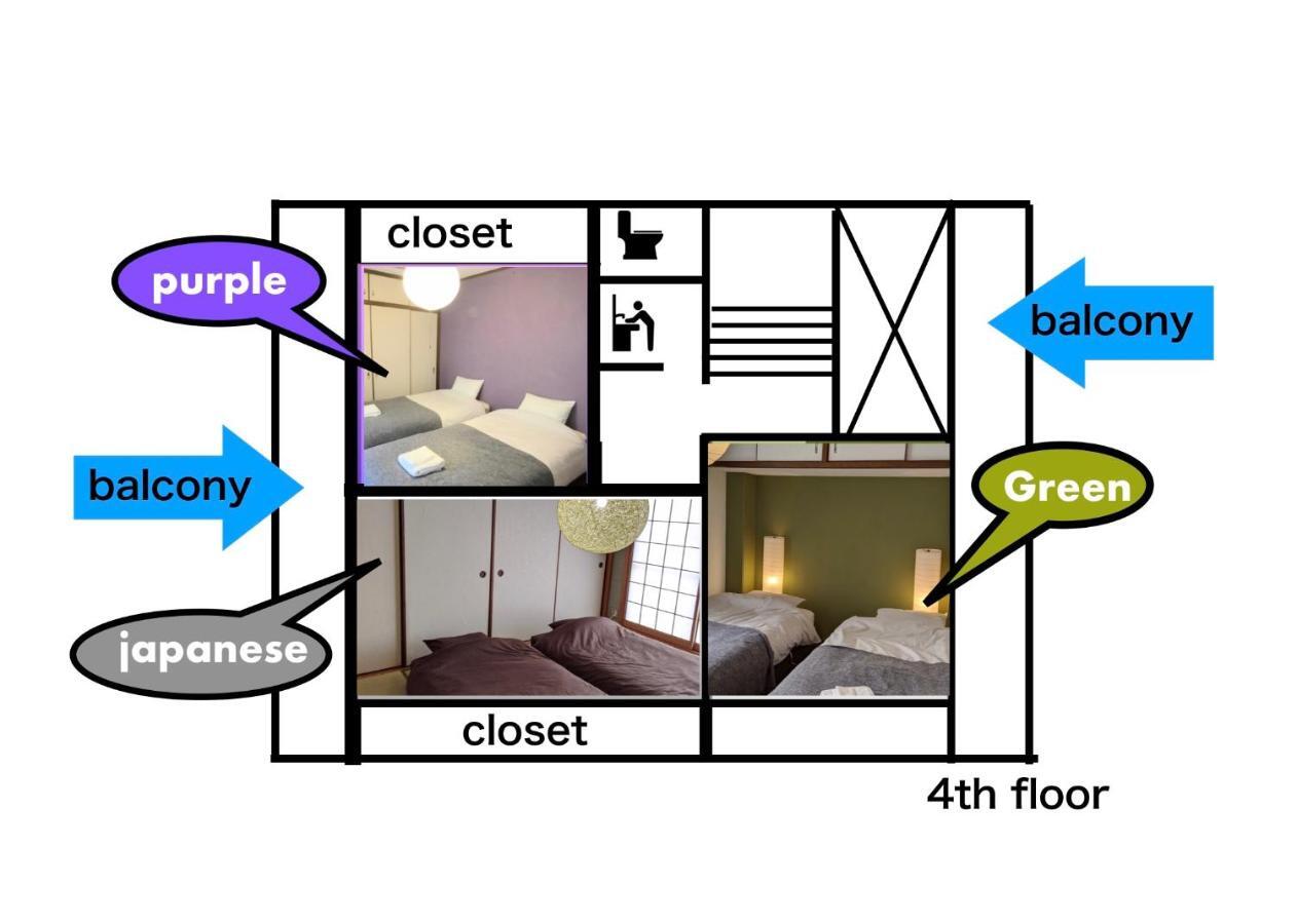 Apartament Roundabout Osaka Zewnętrze zdjęcie